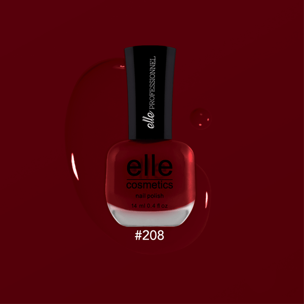 ELLE Nail Polish 14.ml No.208